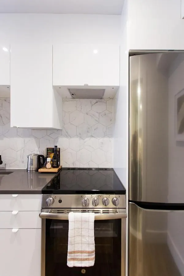 Apartment Blue Oasis Studio With Full Kitchen And Bath By Den Stays Montreal Canada